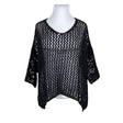 Unisex Bohemiana - Kootud tuunika, suurus 44 - Must ()