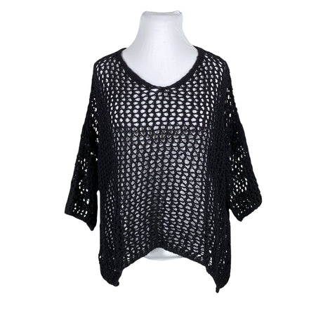 Unisex Bohemiana - Kootud tuunika, suurus 44 - Must ()
