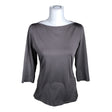 Unisex Monton - Trikotaažist pluus, suurus 38 - Hall ()