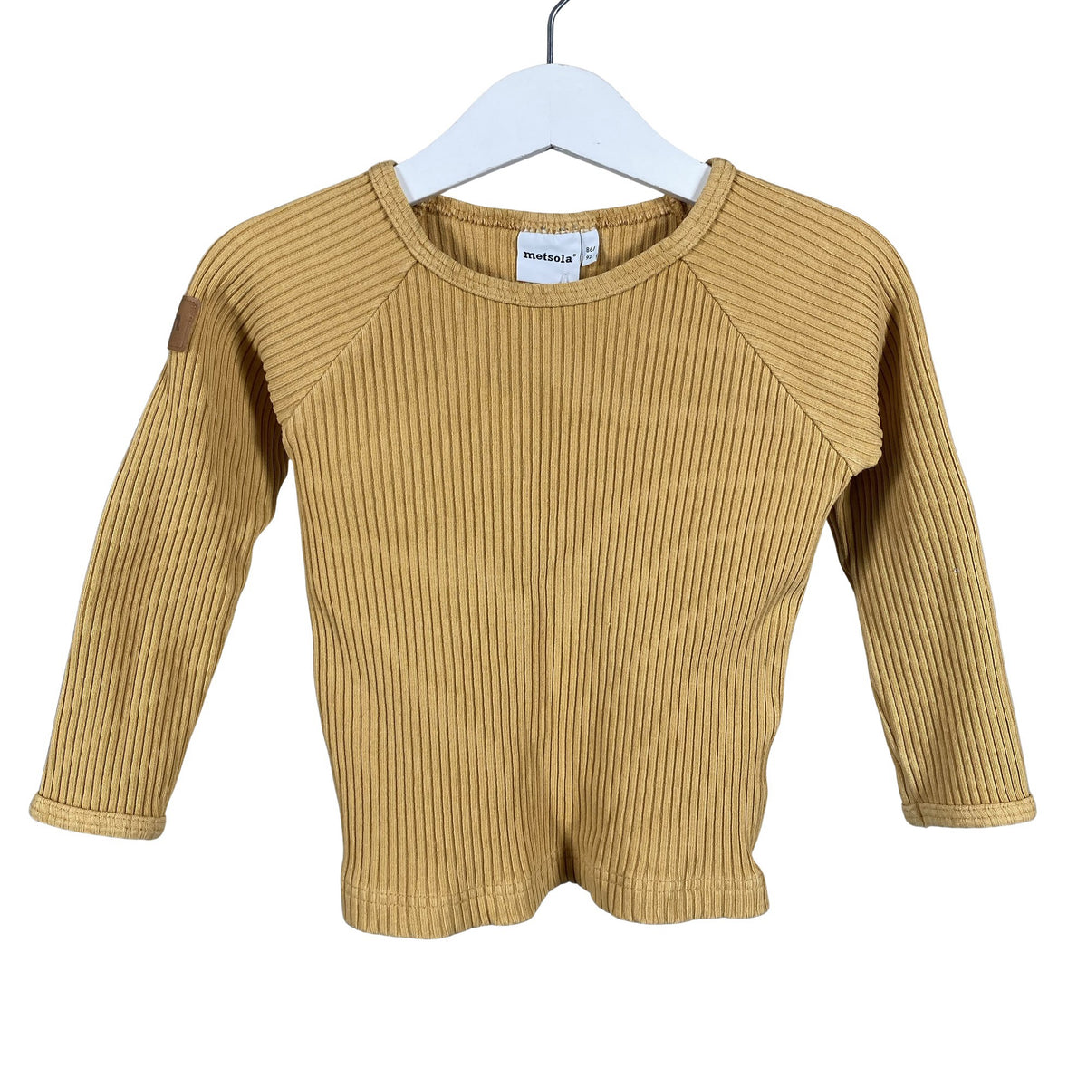 Unisex Metsola - Trikotaažist pluus, suurus 86 - 92 - Kollane (1)