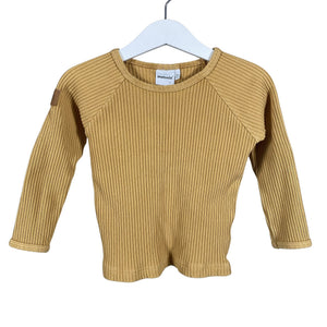 Unisex Metsola - Trikotaažist pluus, suurus 86 - 92 - Kollane (1)