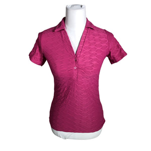 Unisex Röhnisch - Lühikeste käistega pluus, suurus 34 - Roosa (1)
