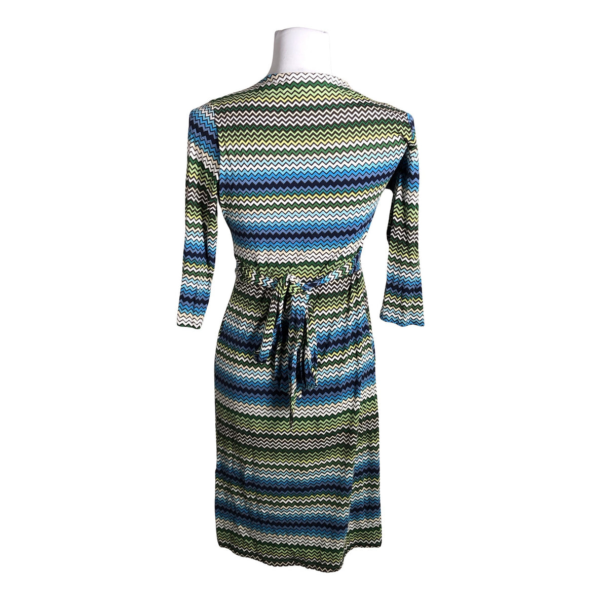 Unisex Andiata - Trikotaažist kleit, suurus 38 - Sinine (2)