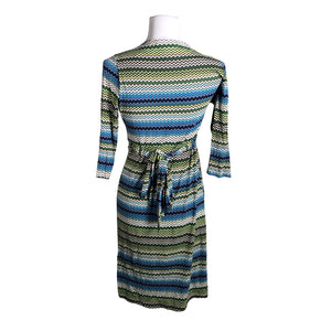 Unisex Andiata - Trikotaažist kleit, suurus 38 - Sinine (2)