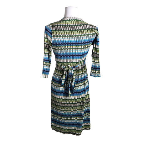 Unisex Andiata - Trikotaažist kleit, suurus 38 - Sinine (2)