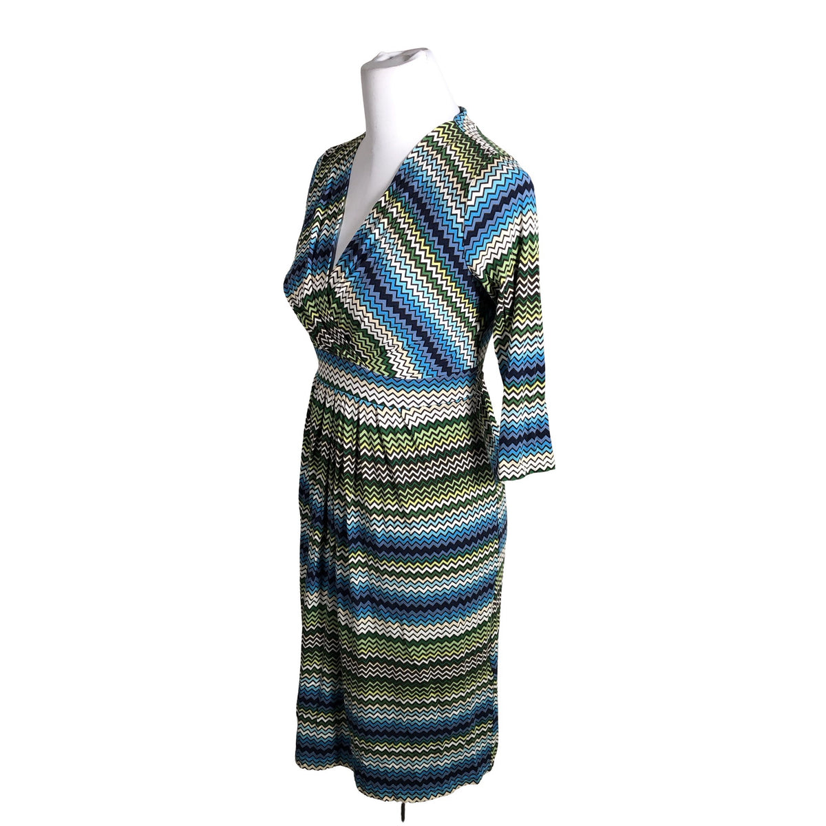 Unisex Andiata - Trikotaažist kleit, suurus 38 - Sinine (3)
