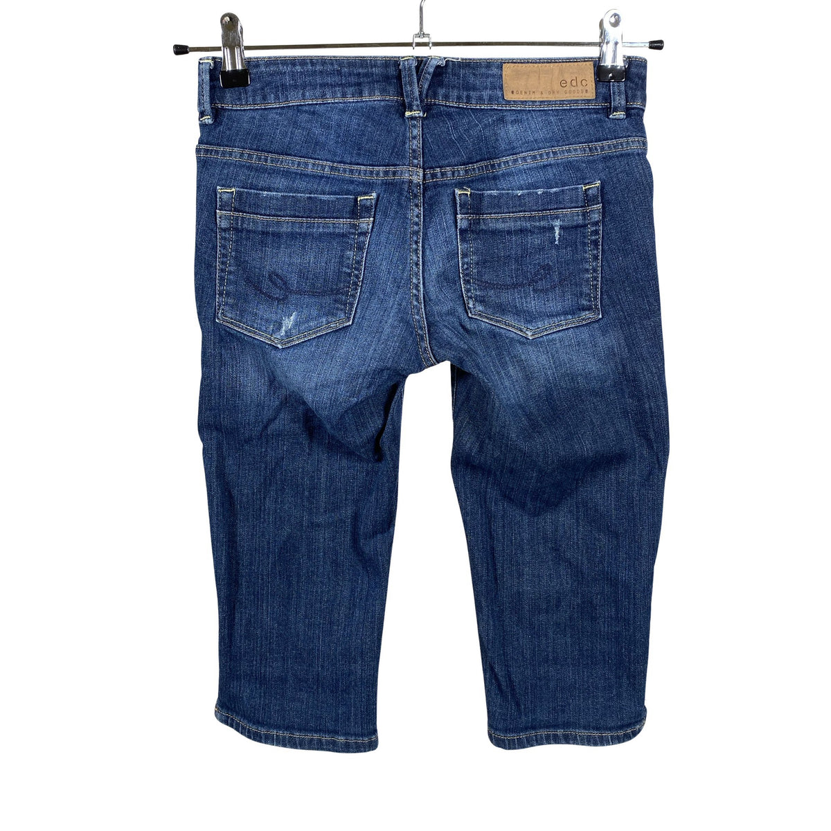 Unisex EDC by Esprit - Teksast lühikesed püksid, suurus W25 - Sinine (2)