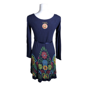Unisex Desigual - Trikotaažist kleit, suurus 38 - Sinine (2)