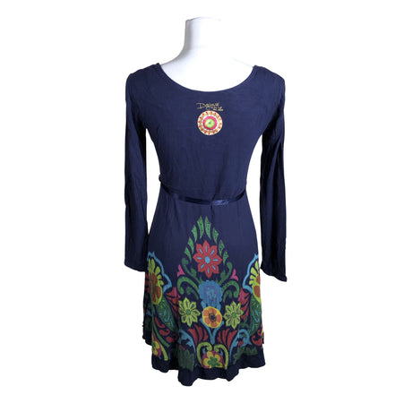 Unisex Desigual - Trikotaažist kleit, suurus 38 - Sinine (2)
