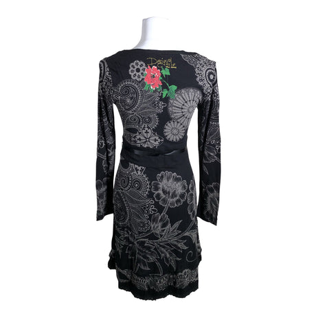 Unisex Desigual - Trikotaažist kleit, suurus 40 - Must (2)