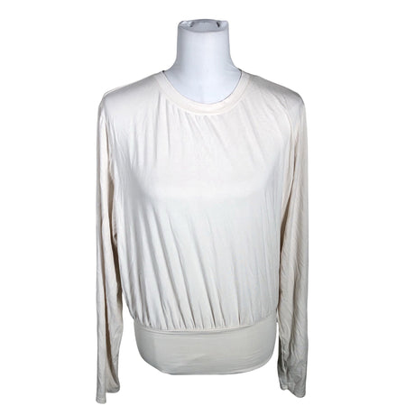 Unisex Halara - Trikotaažist pluus, suurus 40 - Valge ()