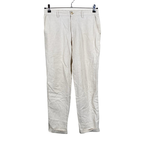 Unisex Uniqlo - Mittevenivad püksid, suurus 36 - Looduslik valge ()