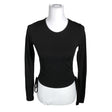Unisex Na-KD - Trikotaažist pluus, suurus 38 - Must ()