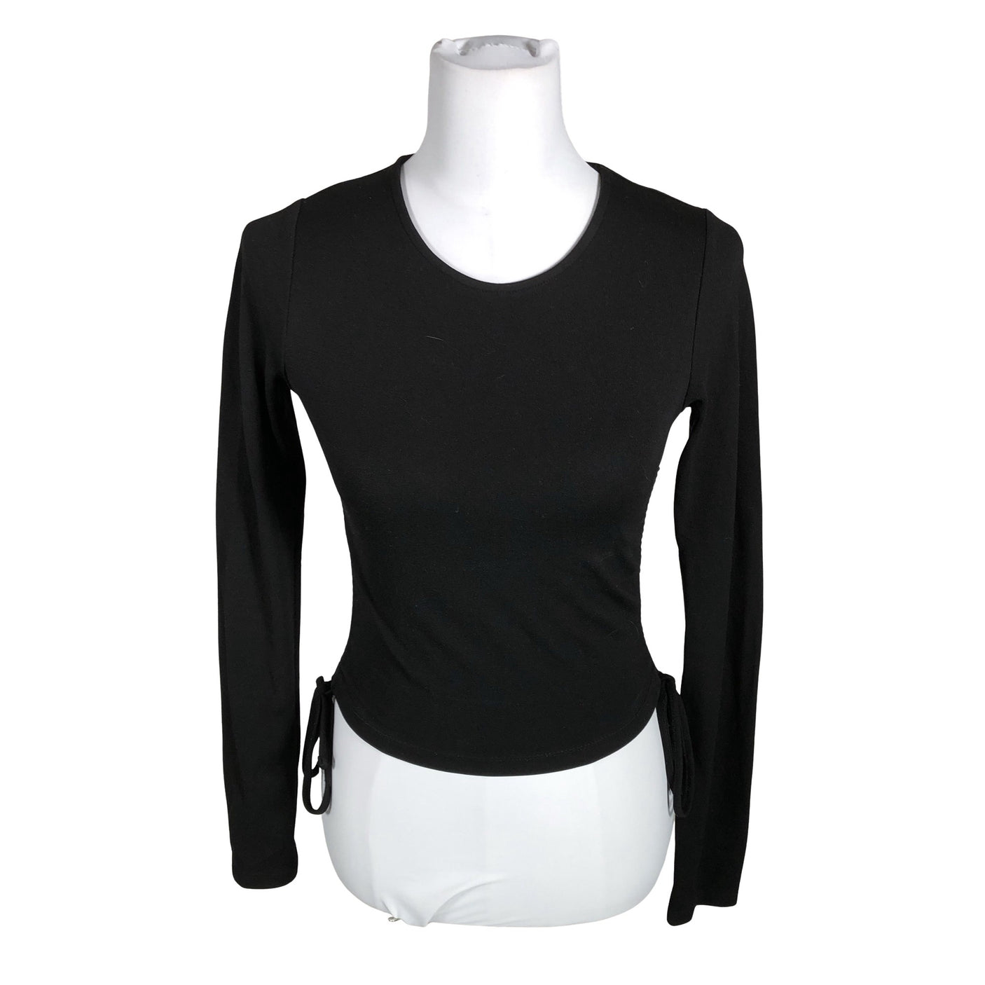 Unisex Na-KD - Trikotaažist pluus, suurus 38 - Must (1)