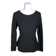 Unisex NOSH - Trikotaažist pluus, suurus 38 - Must ()