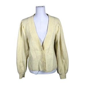 Unisex Selected - Kardigan, suurus 38 - Valge (1)