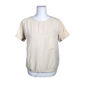 Unisex COS - Lühikeste käistega pluus, suurus 36 - Beige (1)