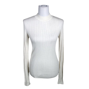 Unisex Nanso - Trikotaažist pluus, suurus 38 - Valge (1)