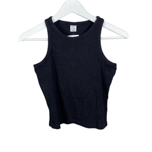 Unisex Lindex - Trikotaažist topp, suurus 158 - 164 - Must (1)