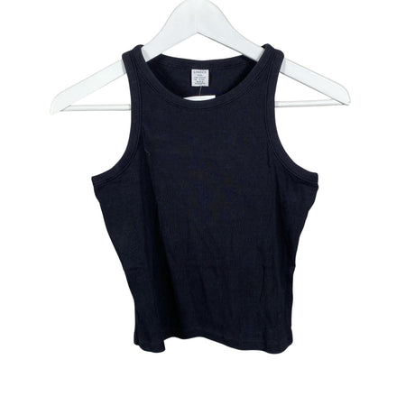 Unisex Lindex - Trikotaažist topp, suurus 158 - 164 - Must ()