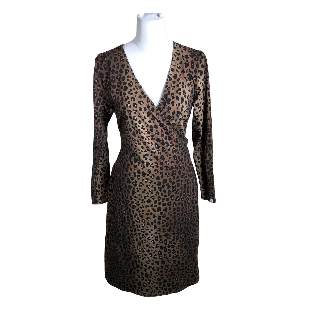 Unisex Nakoa - Trikotaažist kleit, suurus 38 - Pruun (1)
