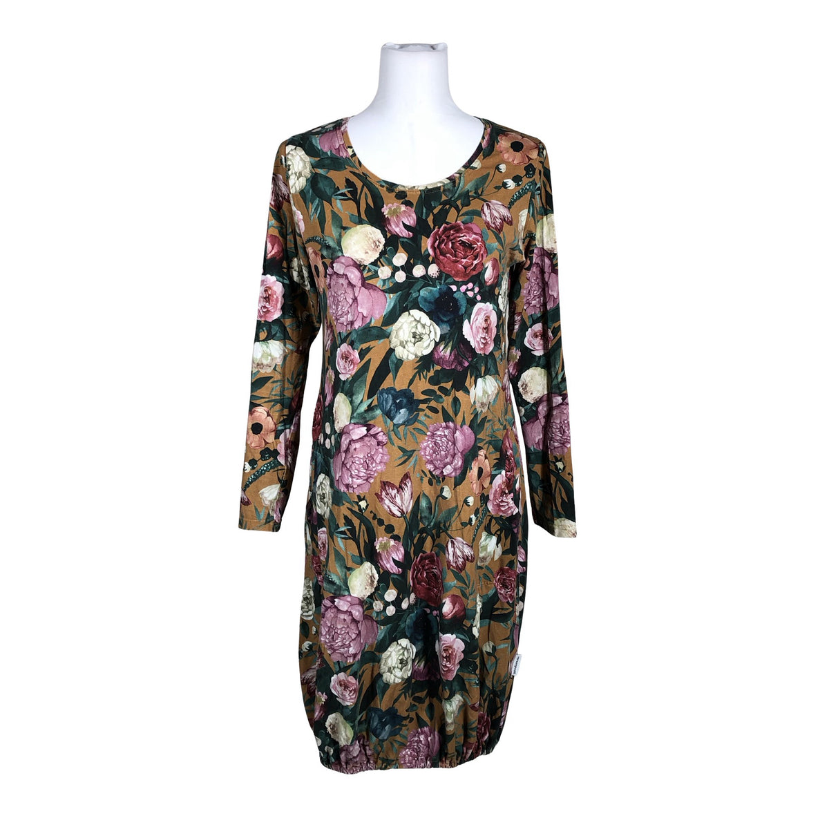 Unisex Versonpuoti - Trikotaažist kleit, suurus 38 - Pruun (1)