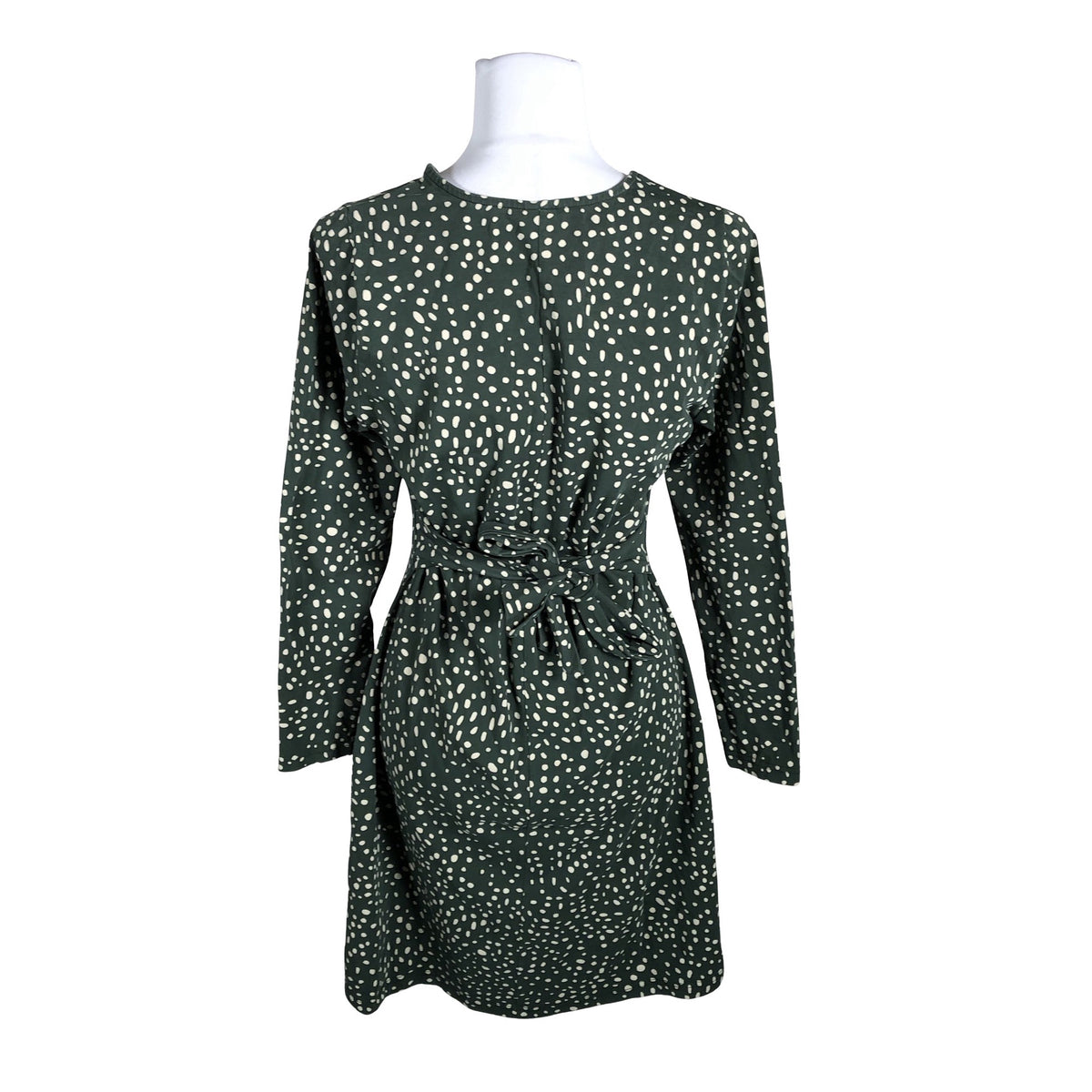 Unisex Kaiko - Trikotaažist kleit, suurus 38 - Roheline (2)