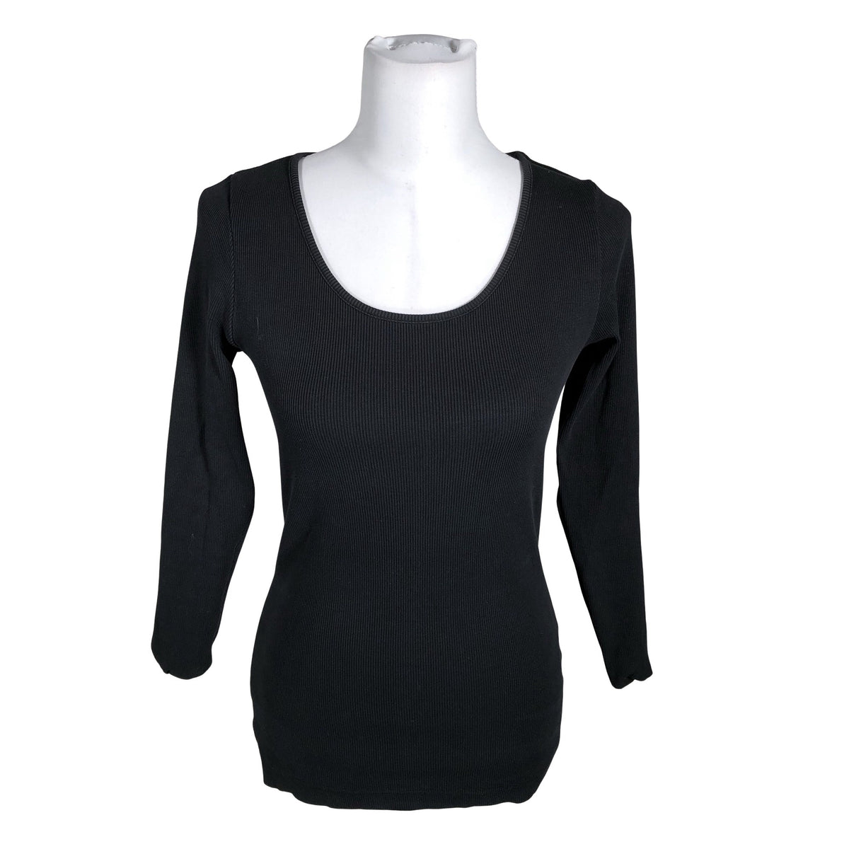 Unisex NOSH - Trikotaažist pluus, suurus 38 - Must (1)