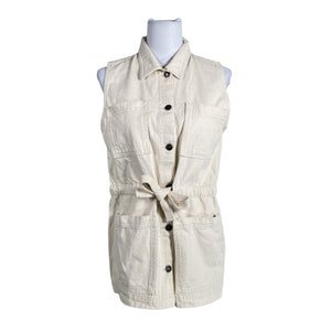 Unisex Nanso - Teksavest, suurus 38 - Beige (1)