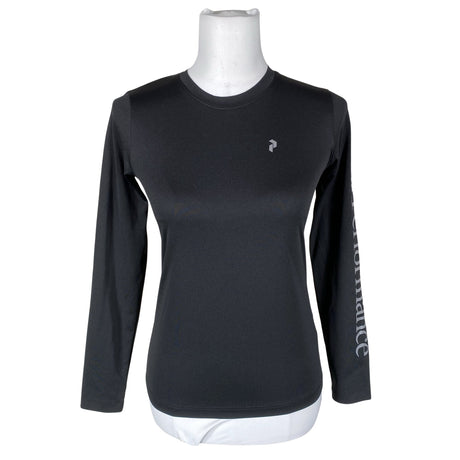 Unisex Peak Performance - Spordisärk, pikad käised, suurus 34 - Must ()
