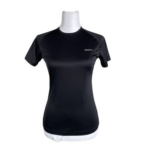 Unisex Craft - Spordisärk, lühikesed käised, suurus 36 - Must (1)