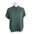 Unisex Samsoe&Samsoe - Lühikeste käistega pluus, suurus 36 - Roheline ()