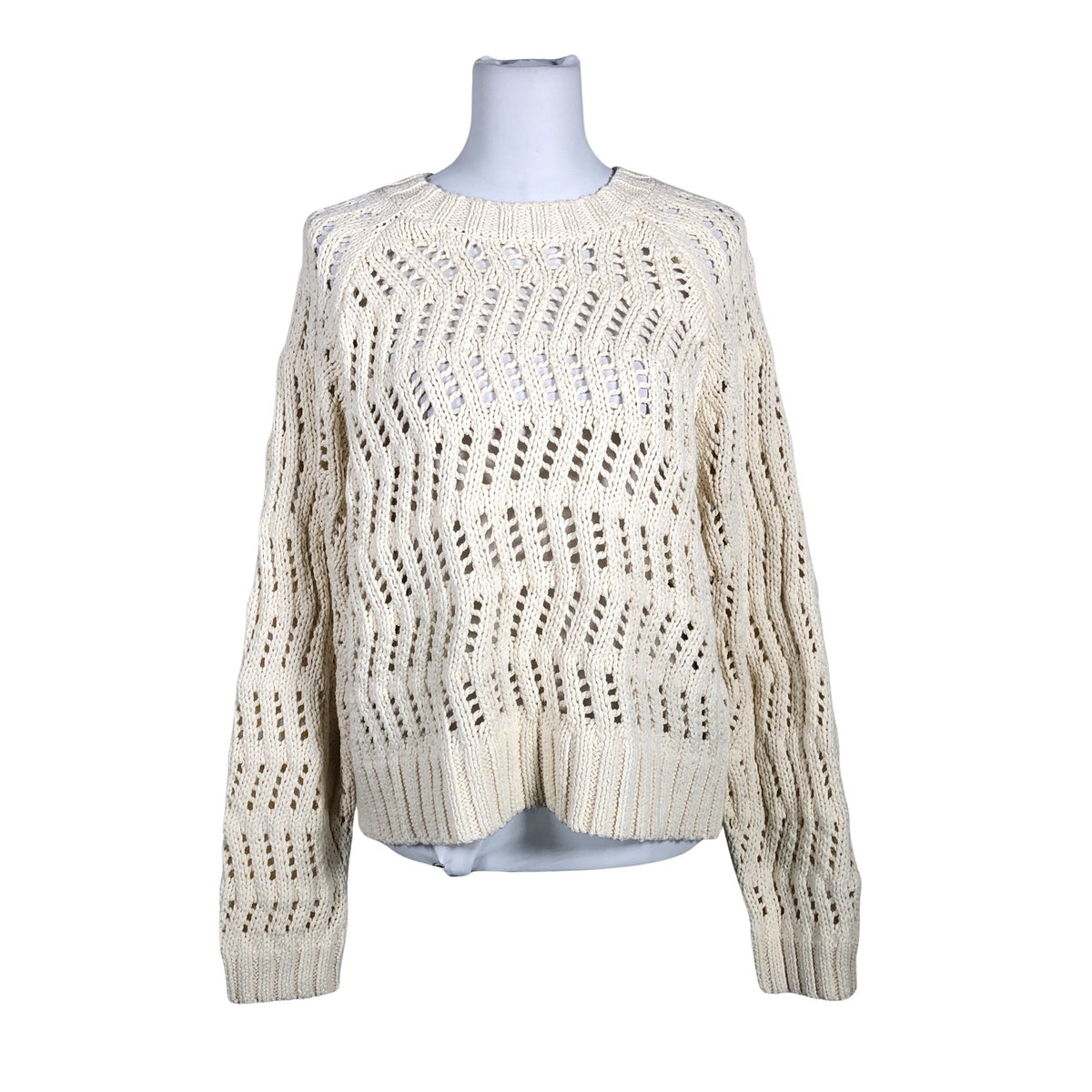 Unisex American Eagle - Kampsun, suurus 40 - Looduslik valge (1)