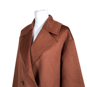 Unisex Nanso - Villane mantel, suurus 38 - Pruun (2)