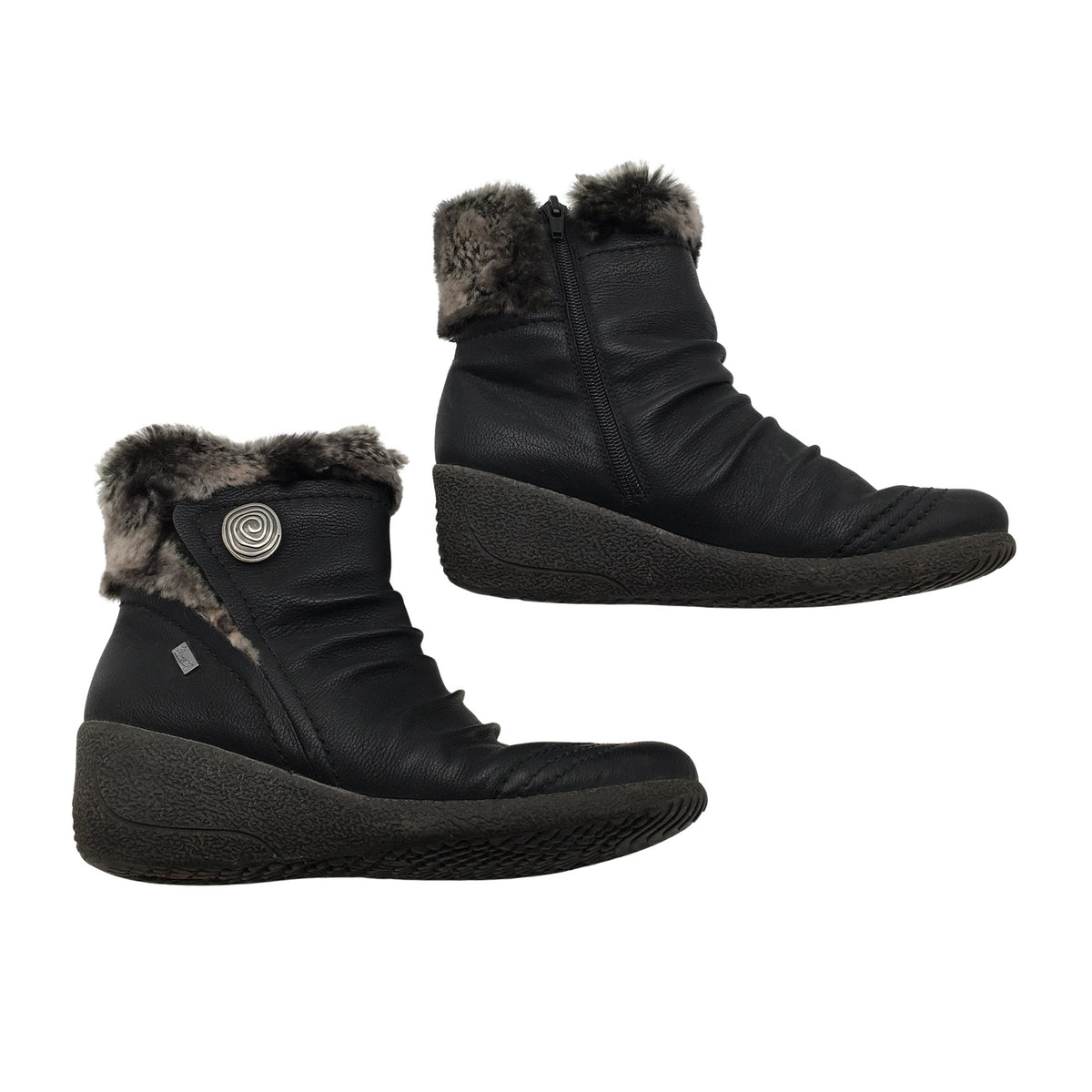 Unisex Rieker - Talvejalanõud, suurus 38 - Must (1)