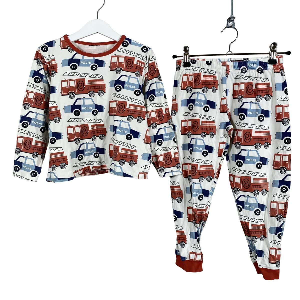 Unisex Motion's - Ööpesu, suurus 116 - 122 - Valge (1)