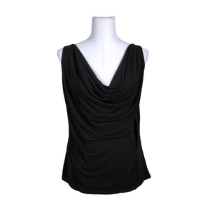 Unisex Marta - Trikotaažist topp, suurus 36 - Must (1)