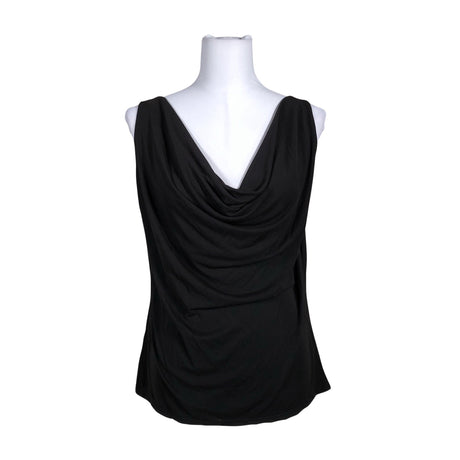 Unisex Marta - Trikotaažist topp, suurus 36 - Must ()