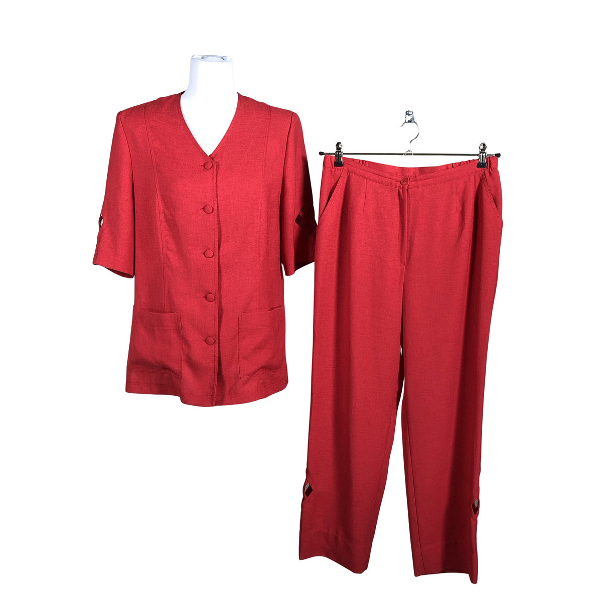 Unisex Classica - Kostüüm, suurus 38 - Punane (1)