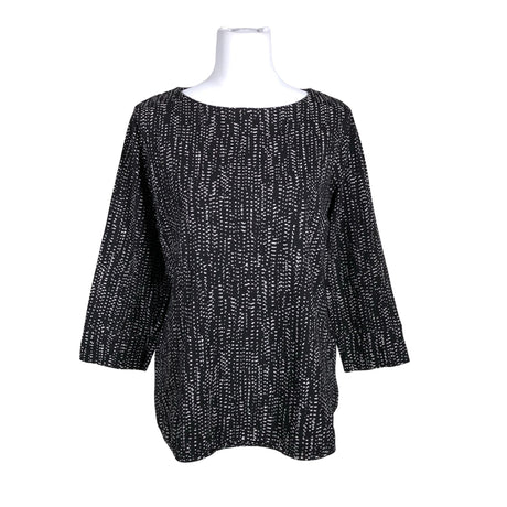 Unisex Nanso - Trikotaažist pluus, suurus 40 - Must ()