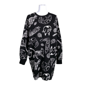 Unisex Nanso - Dressikangast tuunika, suurus 40 - Must (1)