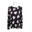 Unisex Nanso - Trikotaažist pluus, suurus 40 - Must ()