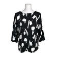 Unisex Nanso - Trikotaažist pluus, suurus 38 - Must ()