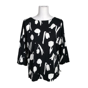 Unisex Nanso - Trikotaažist pluus, suurus 38 - Must (1)