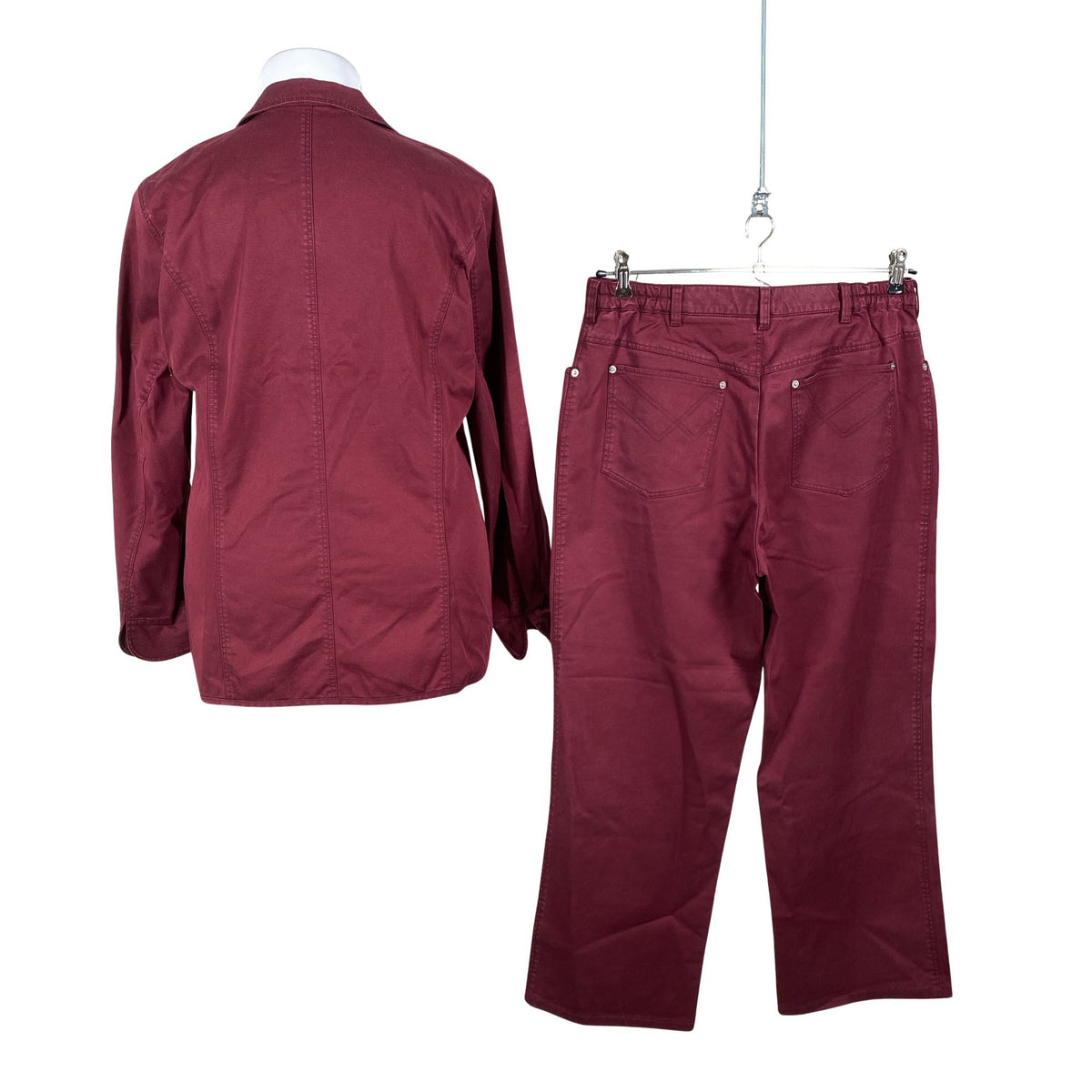 Unisex Voglia - Teksatagi, suurus 42 - Veinipunane (2)