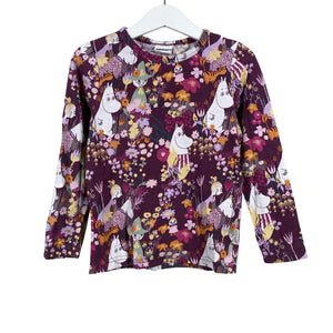 Unisex Moomin by Martinex - Trikotaažist pluus, suurus 98 - 104 - Lilla (1)