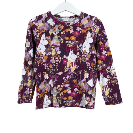 Unisex Moomin by Martinex - Trikotaažist pluus, suurus 98 - 104 - Lilla ()