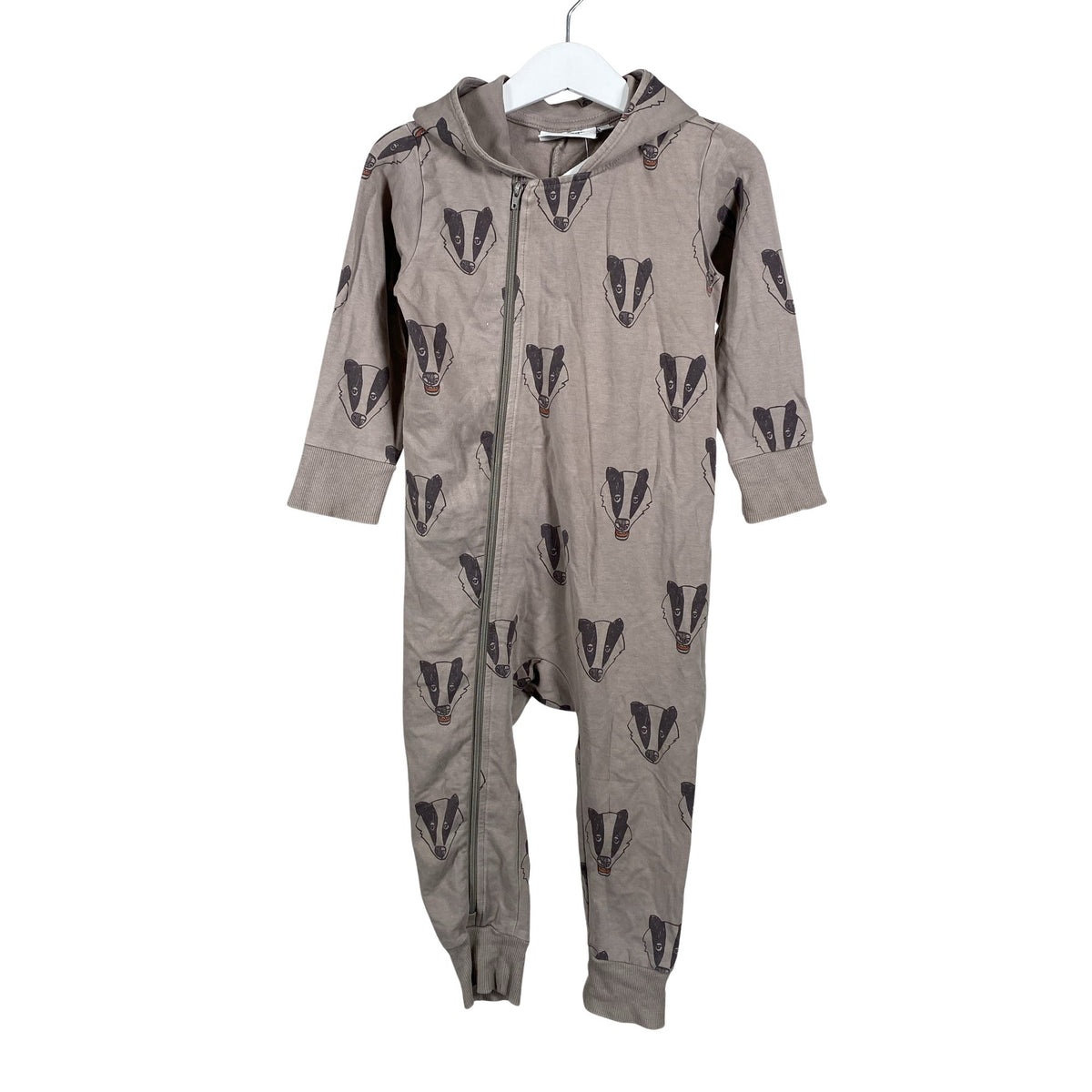 Unisex Mini Rodini - Pükskostüüm, suurus 74 - 80 - Pruun (1)