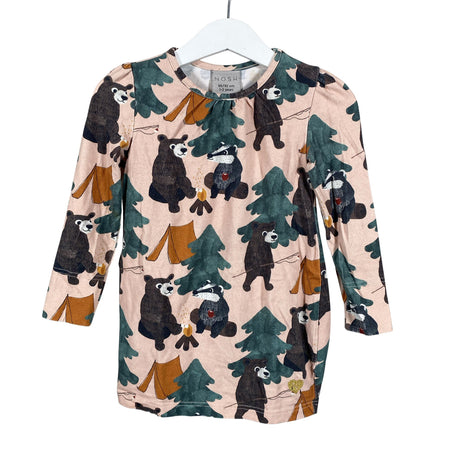 Unisex NOSH - Trikotaažist tuunika, suurus 86 - 92 - Heleroosa ()