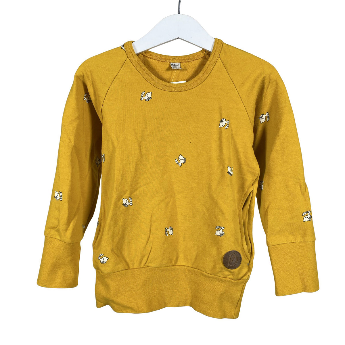 Unisex Lilla Lane - Dressikangast pluus, suurus 98 - 104 - Kollane (1)